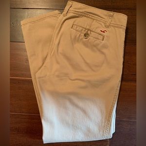 Khaki Hollister pants